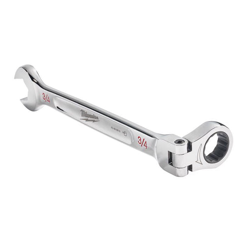 Milwaukee SAE Flex Head Combination Wrench, Chrome Vanadium Steel