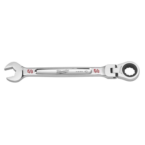 Milwaukee SAE Flex Head Combination Wrench, Chrome Vanadium Steel
