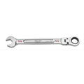 Milwaukee SAE Flex Head Combination Wrench, Chrome Vanadium Steel