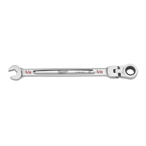 Milwaukee SAE Flex Head Combination Wrench, Chrome Vanadium Steel