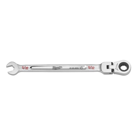 Milwaukee SAE Flex Head Combination Wrench, Chrome Vanadium Steel