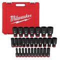 Milwaukee Dp Socket Set 29p 1/2"