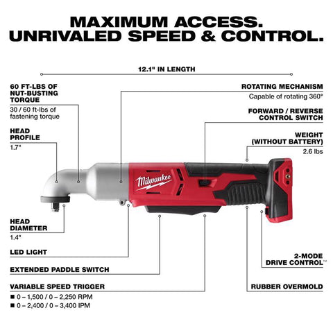 Milwaukee M18 Impact Wrench, 18 Volt