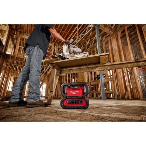 Milwaukee Carry-On Lithium-Ion Power Supply, 120 V, 15 Ah