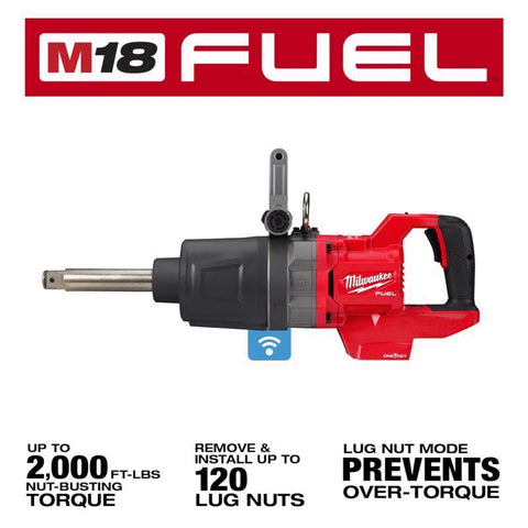 Milwaukee M18 Fuel High Torque Impact Wrench, 18 Volt