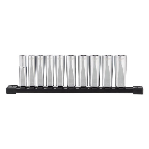 Milwaukee Dp Socket Set 10p 3/8"