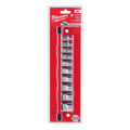 Milwaukee Low Profl Socket Set 10p