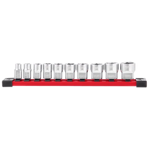 Milwaukee Low Profl Socket Set 10p