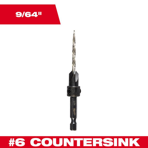 Milwaukee 9/64" #6 CS Drill Bit