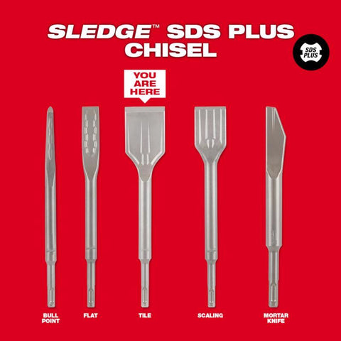 Milwaukee 1-7/8" SDS+ Tile Chisel