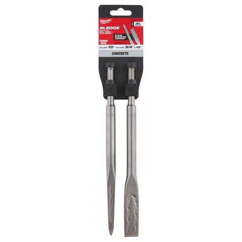 Milwaukee Chisel Bit 10" 2p Sds