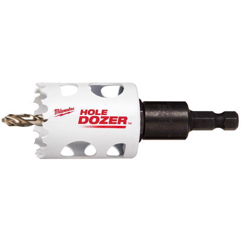 Milwaukee Hole Dozer Hole Saw, Bi-Metal, 1-1/2 Inch