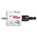 Milwaukee Hole Dozer Hole Saw, Bi-Metal, 1/4 Inch