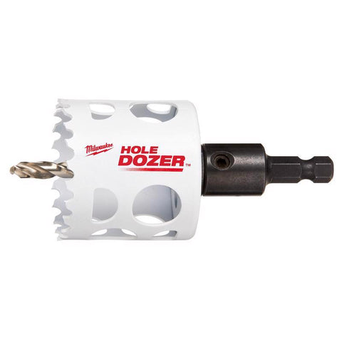 Milwaukee Hole Dozer Hole Saw, Bi-Metal, 1/4 Inch