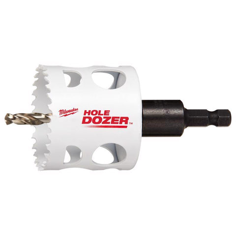 Milwaukee Hole Dozer Hole Saw, Bi-Metal, 1/4 Inch