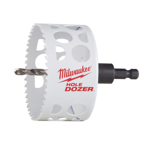 Milwaukee Hole Dozer Hole Saw, Bi-Metal, 1/4 Inch