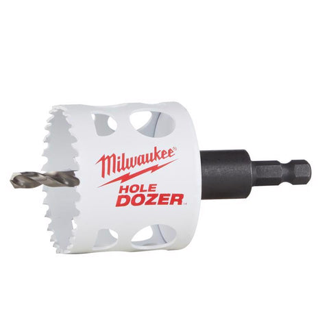Milwaukee Hole Dozer Hole Saw, Bi-Metal, 2-1/4 Inch