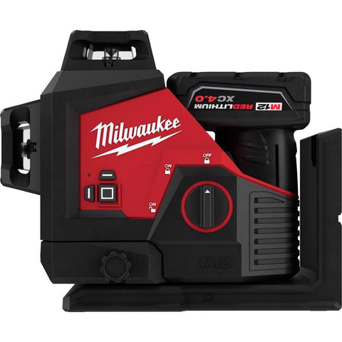Milwaukee M12 Laser Level Kit, 12 Volt
