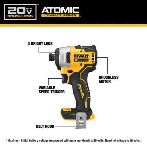 DeWalt 20V Combo Kit 2TL BRLS