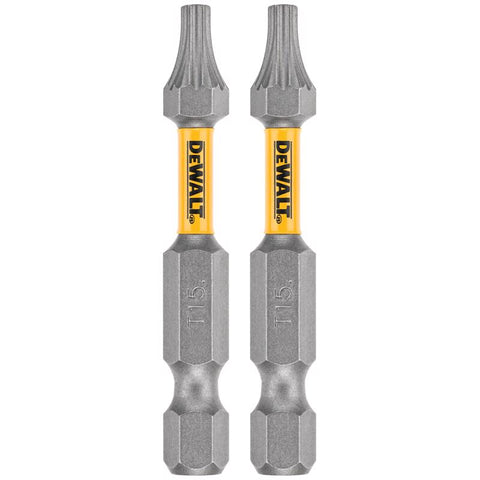 DeWalt Max Fit Torx Screwdriver Bit Set, #15 x 2 Inch