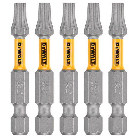 DeWalt Max Fit Torx Screwdriver Bit Set, #25 x 2 Inch