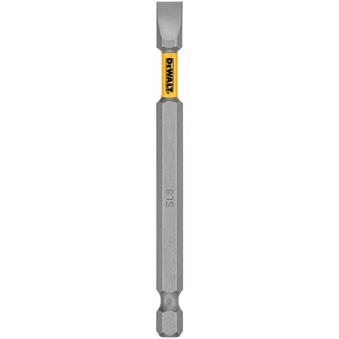 DeWalt Max Fit Slotted Screwdriver Bit, #8 x 3.5 Inch