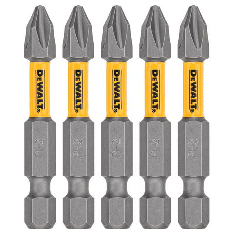 DeWalt Max Fit Phillips Screwdriver Bit Set, #2 x 2 Inch