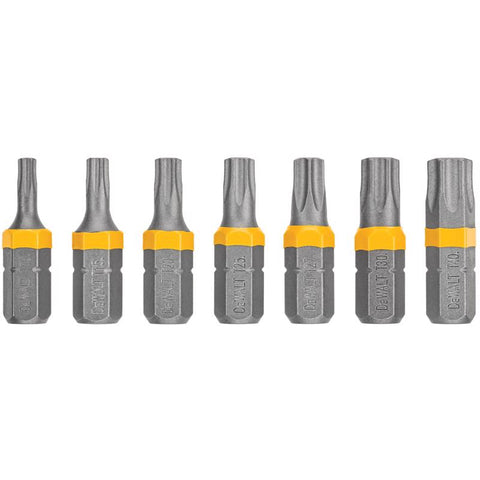 DeWalt Max Fit Torx Screwdriver Bit Set, 1 Inch