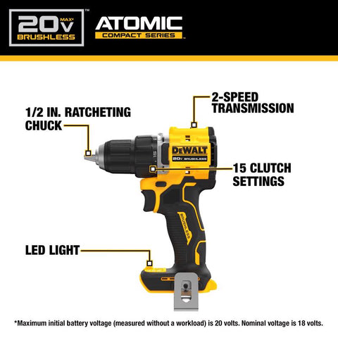 DeWalt 20V Max Compact Drill