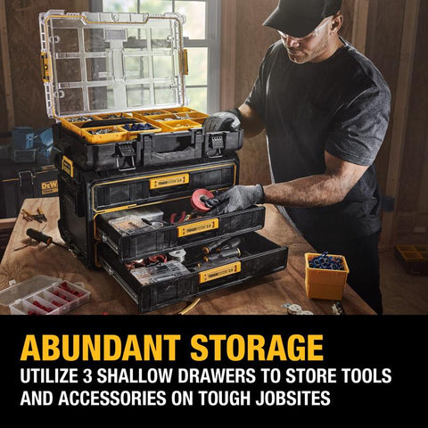 DeWalt TS2.0 3 Drawer Unit