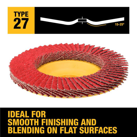 DeWalt Flapdsc 40g 4.5x7/8