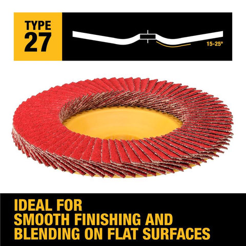 DeWalt Flapdsc 60g 4.5x7/8