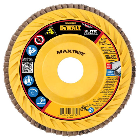 DeWalt Flapdsc 80g 4.5x7/8