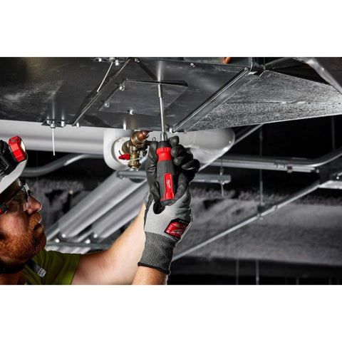 Milwaukee 14-in-1 Ratcheting Multi-Bit Screwdriver, 10.12 inch
