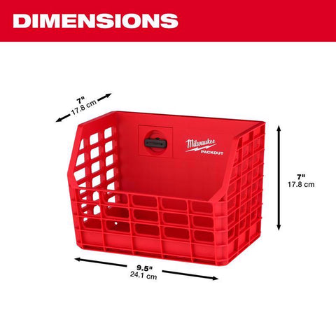 Milwaukee Compact Wall Basket