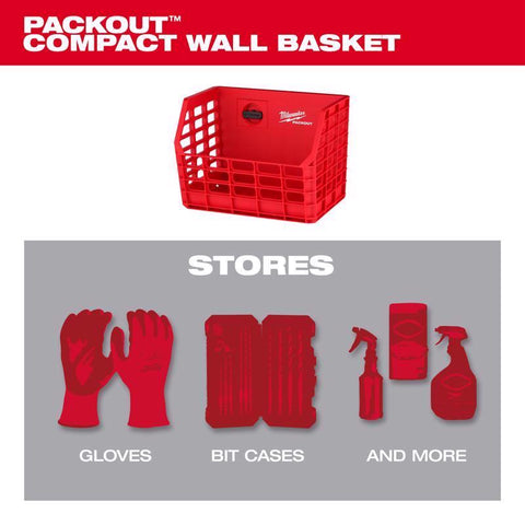 Milwaukee Compact Wall Basket