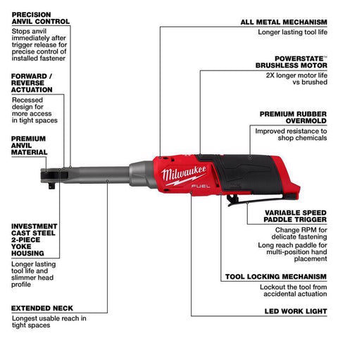 Milwaukee m12 Ratchet 1/4" To