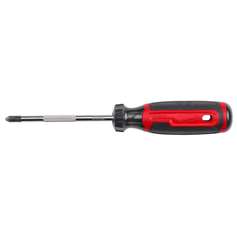 Milwaukee Phillips/Square Screwdriver, 4 Inch