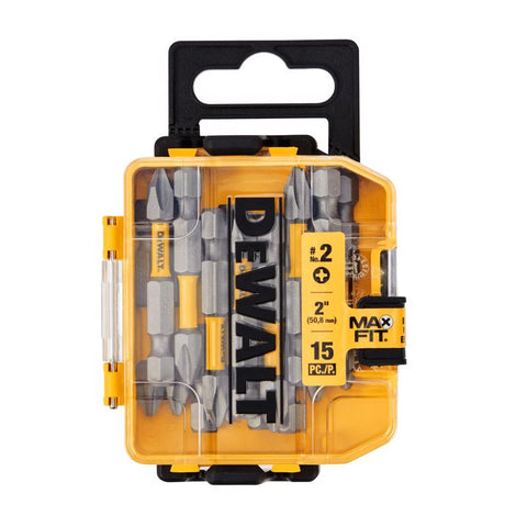 DeWalt Max Fit Phillips Screwdriver Bit Set, #2 x 2 Inch