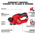 Milwaukee M12 2" Brushless Planer