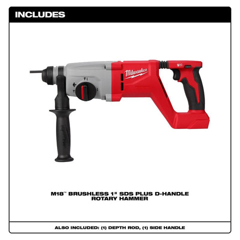 Milwaukee M18 1" Rotary Hammer