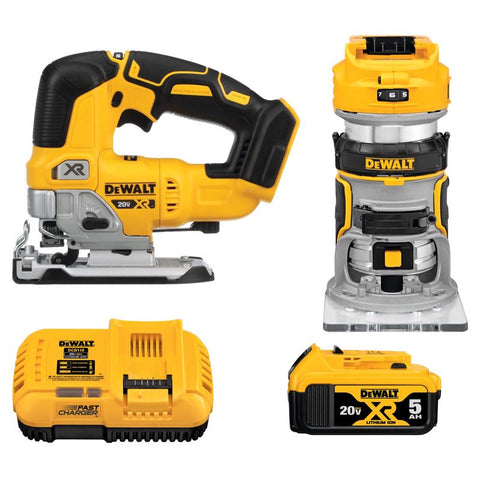 DeWalt XR Cordless Combo Kit, 20 Volt