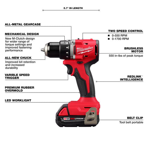 Milwaukee M18 Compact Combo Kit