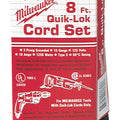 Milwaukee 8' 3-Wire Cord
