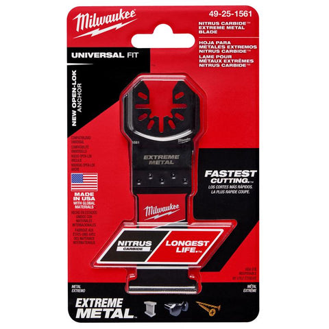 Milwaukee Nitrus Carbide Open-Lok Oscillating Blade, Carbide