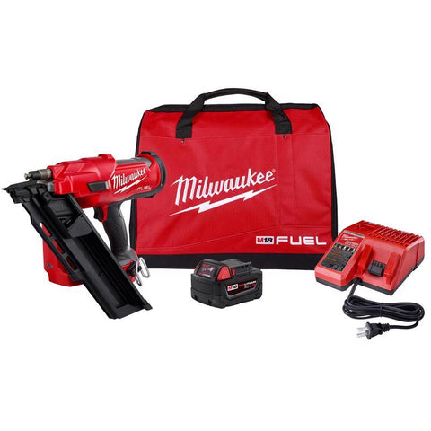Milwaukee M30 21Deg FrameNail Kit