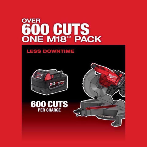 Milwaukee M18 Fuel Dual Bevel Sliding Compound Miter Saw