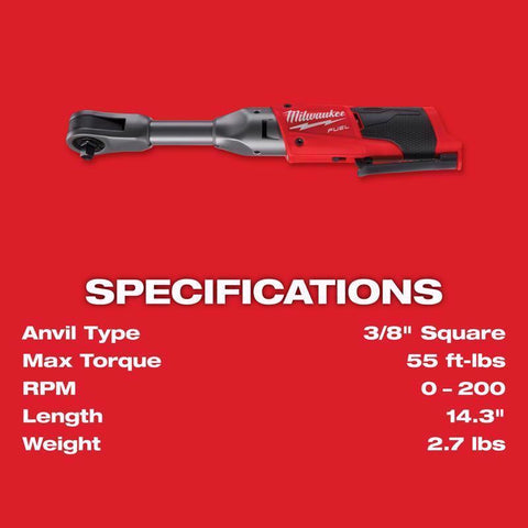 Milwaukee M12 Reach Ratchet