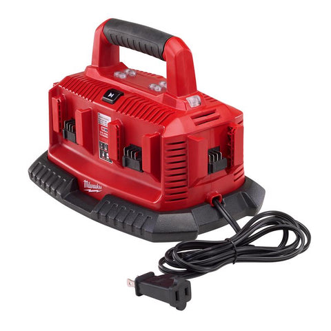 Milwaukee Six Pack Sequential Charger, 18 Volt