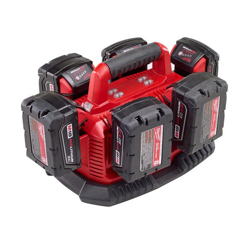 Milwaukee Six Pack Sequential Charger, 18 Volt